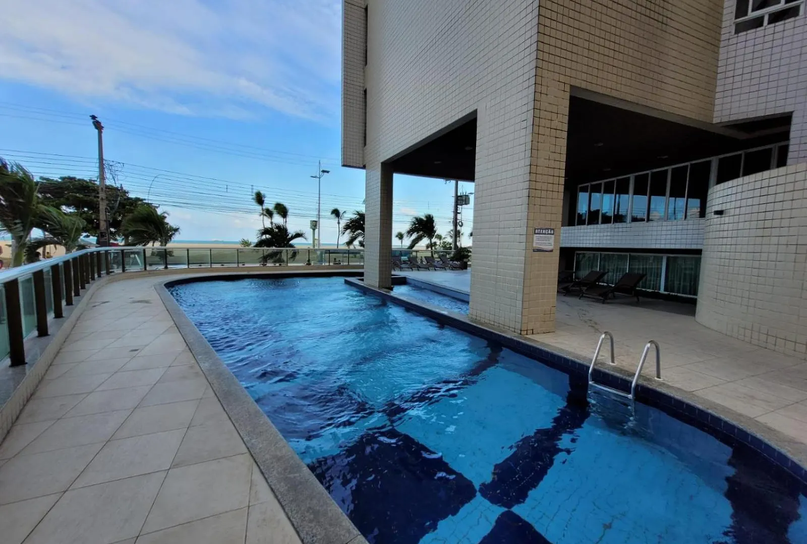 Apartamento Com Vista Maravilhosa Para O Mar فورتاليز البرازيل